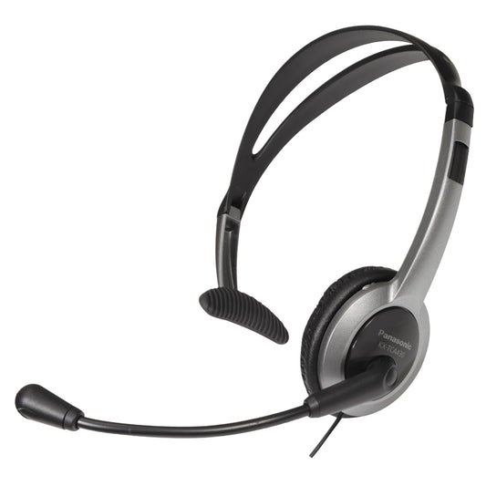 Panasonic Comfort Fit Headset for TCA Series Cordless Landline Phones, Foldable Headset with Flexible Noise-Cancelling Microphone and Volume Control