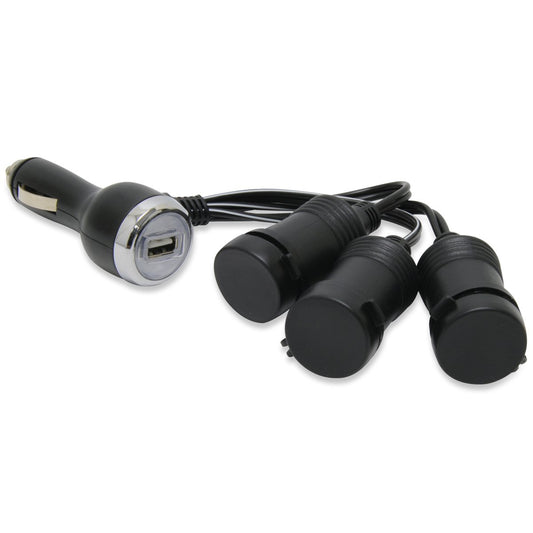 Power Adapter,4 Outlet,12V