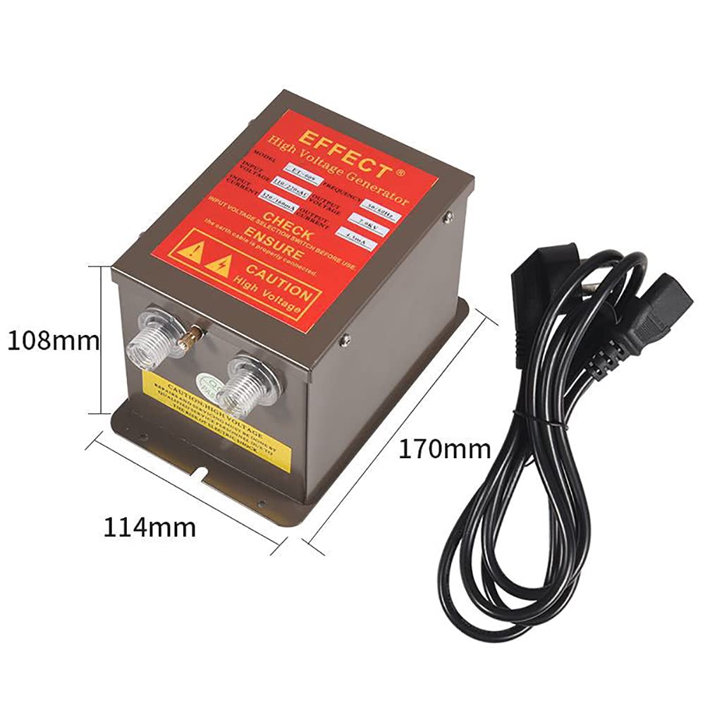 AC 110V Industrial Ionizing Air Gun, Eliminate Static Air Blow Gun Negative Ion Fan Electrostatic Eliminator