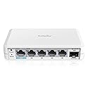 EnGenius Cloud Managed EXT1106 5-Port Gigabit Switch Extender and 1 SFP Slot