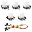 AITIAO 5Pcs SR602 Motion Sensor Detector Module Mini Pyroelectric Infrared Sensory Switch High Sensitivity for Electronic DIY