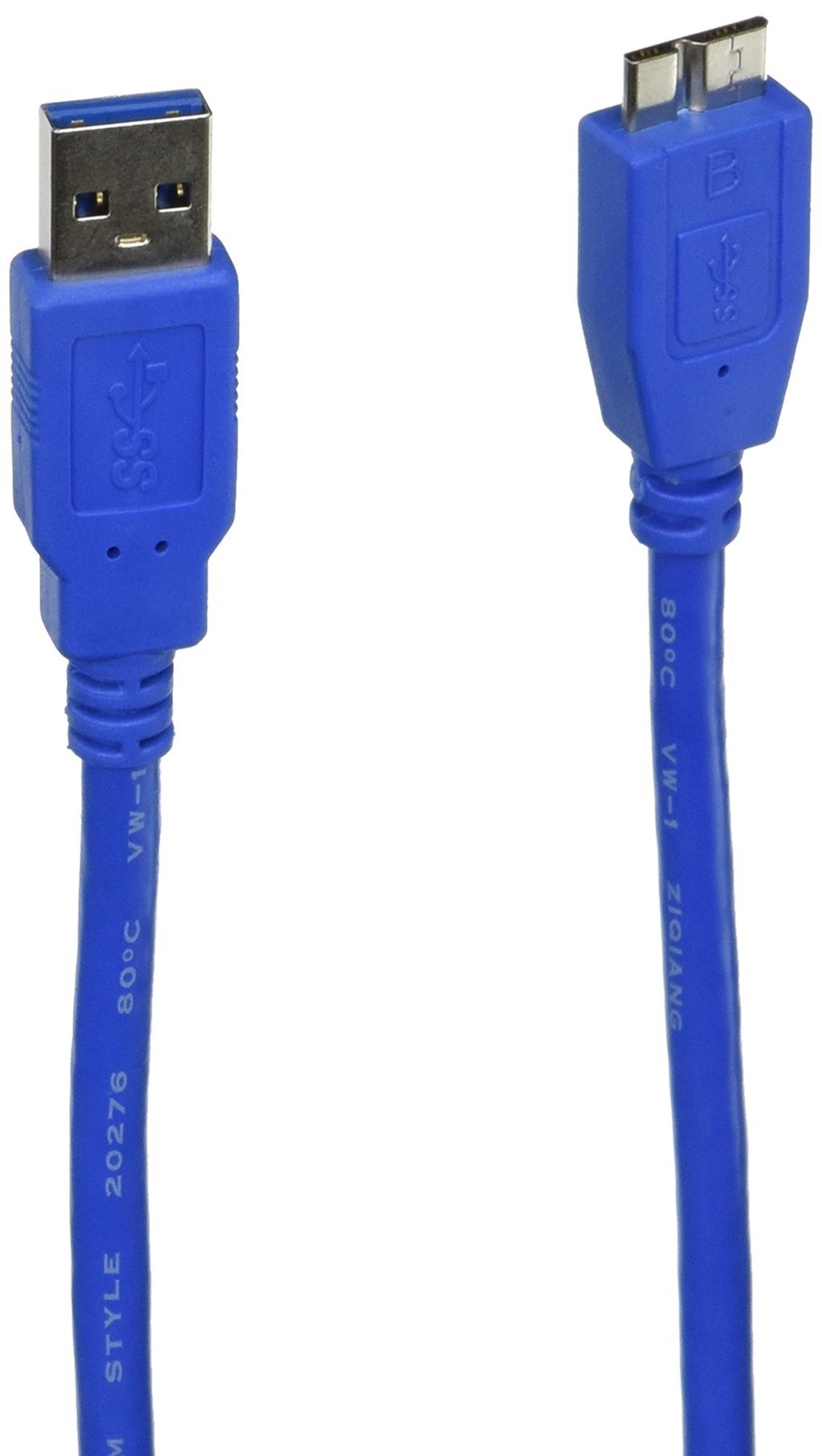 iMBAPrice Superspeed 5Gbps 10-Feet USB 3.0 A to Micro B Charger/Data/Sync Cable for Samsung Galaxy S5/Note 3/ Note 4, Blue (iMBA-U3MC-10BL)