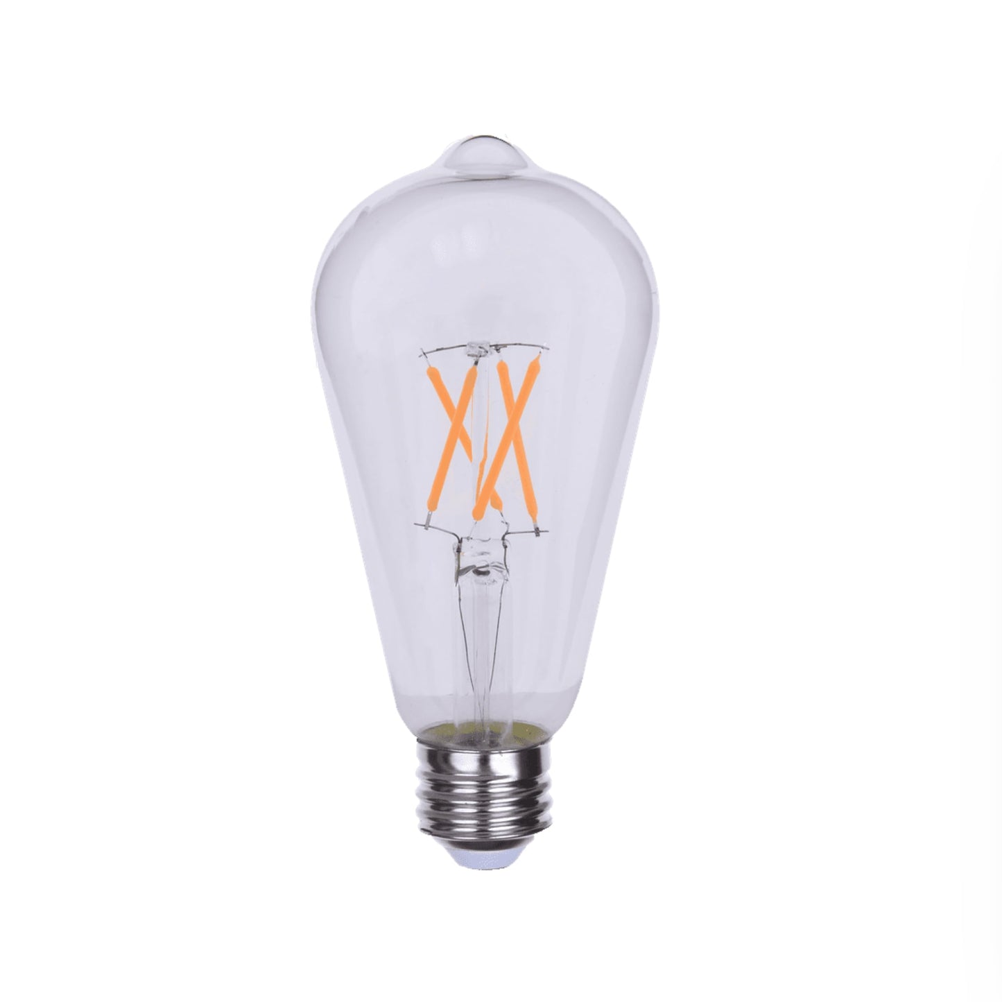 Goodlite G-83474 ST21 Clear Led Light Bulb, 7W= 80W Equivalent 850 Lumens Warm White 2700K E26 Base Dimmable