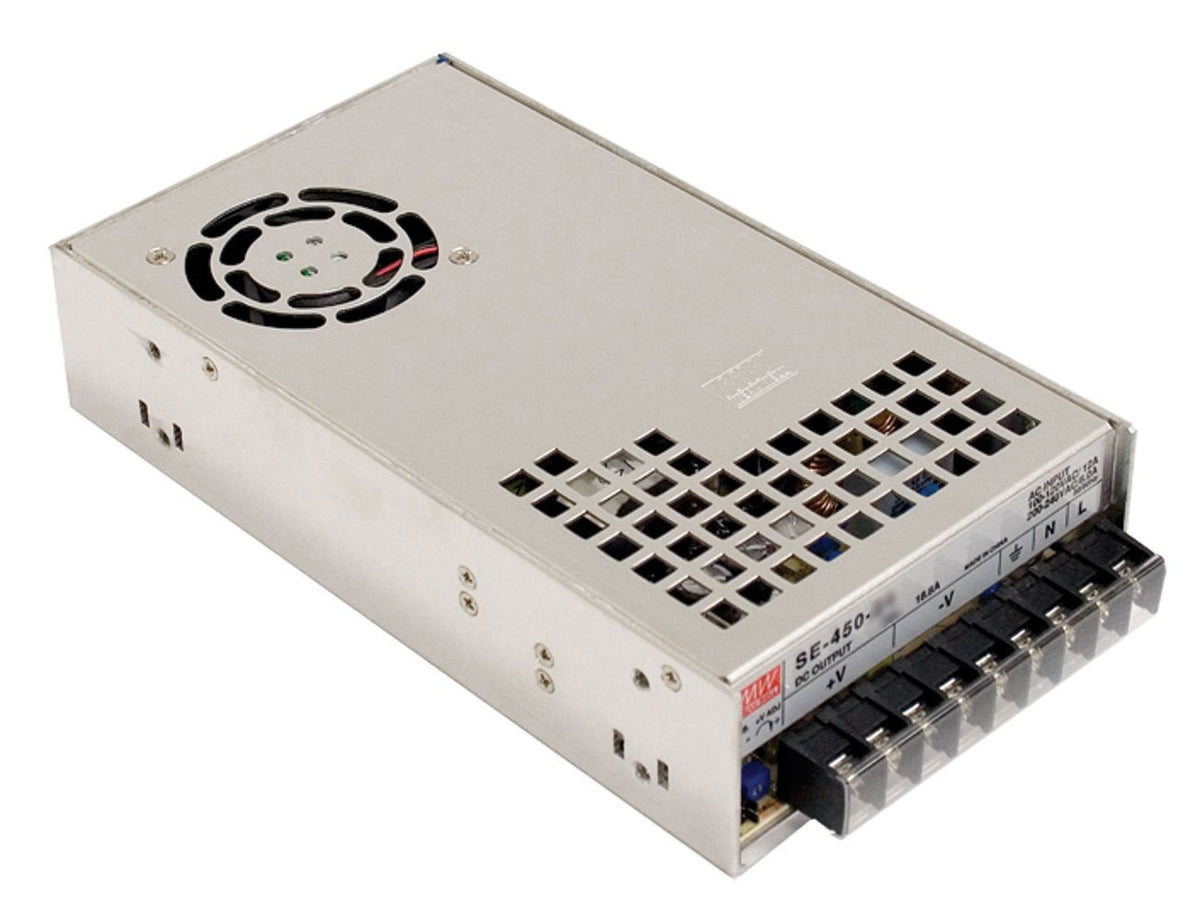 MEAN WELL SE-450-48 AC-DC Power Supply Single Output 48V 9.4 Amp 451.2W