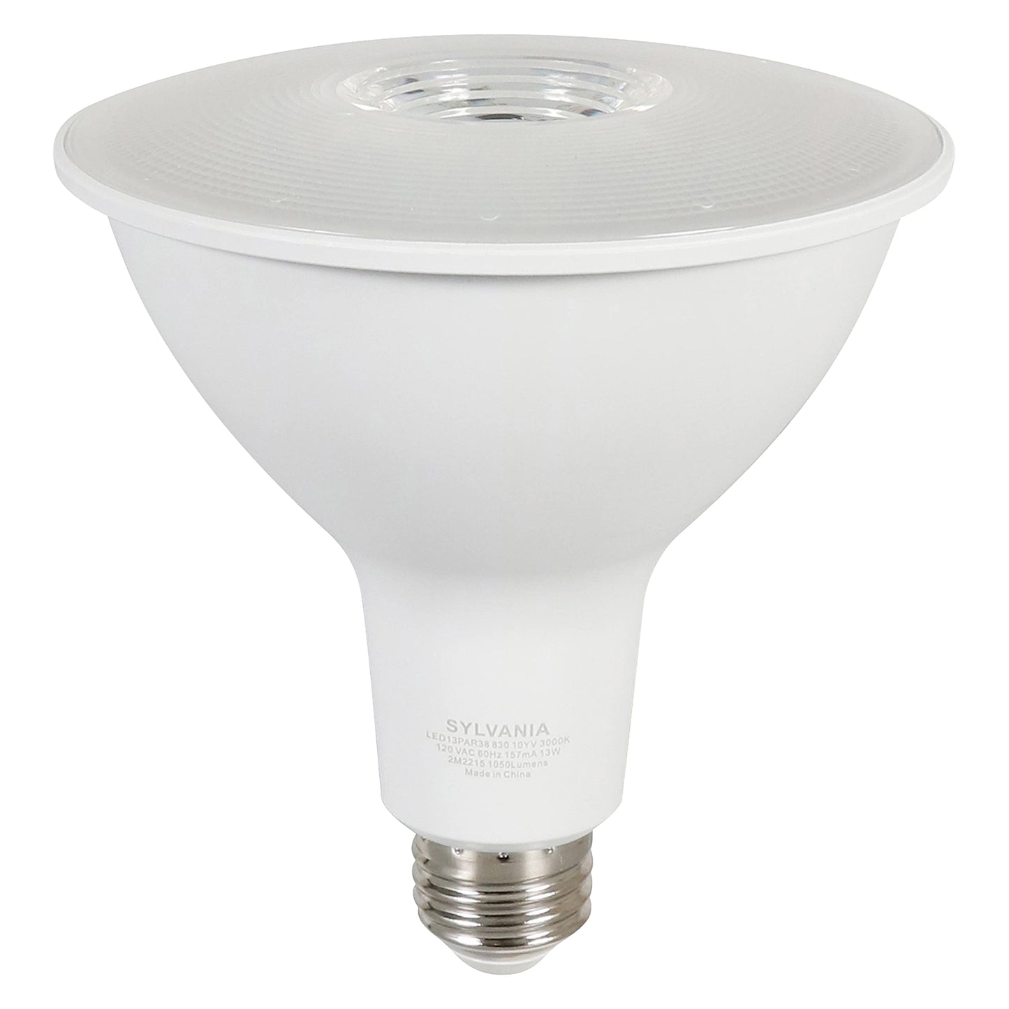 Sylvania LED Flood PAR38 Light Bulb, 90W Equivalent, Efficient 13W, 10 Year, 1175 Lumens, Medium Base, Non-Dimmable, 5000K, Daylight - 2 Pack (79736)