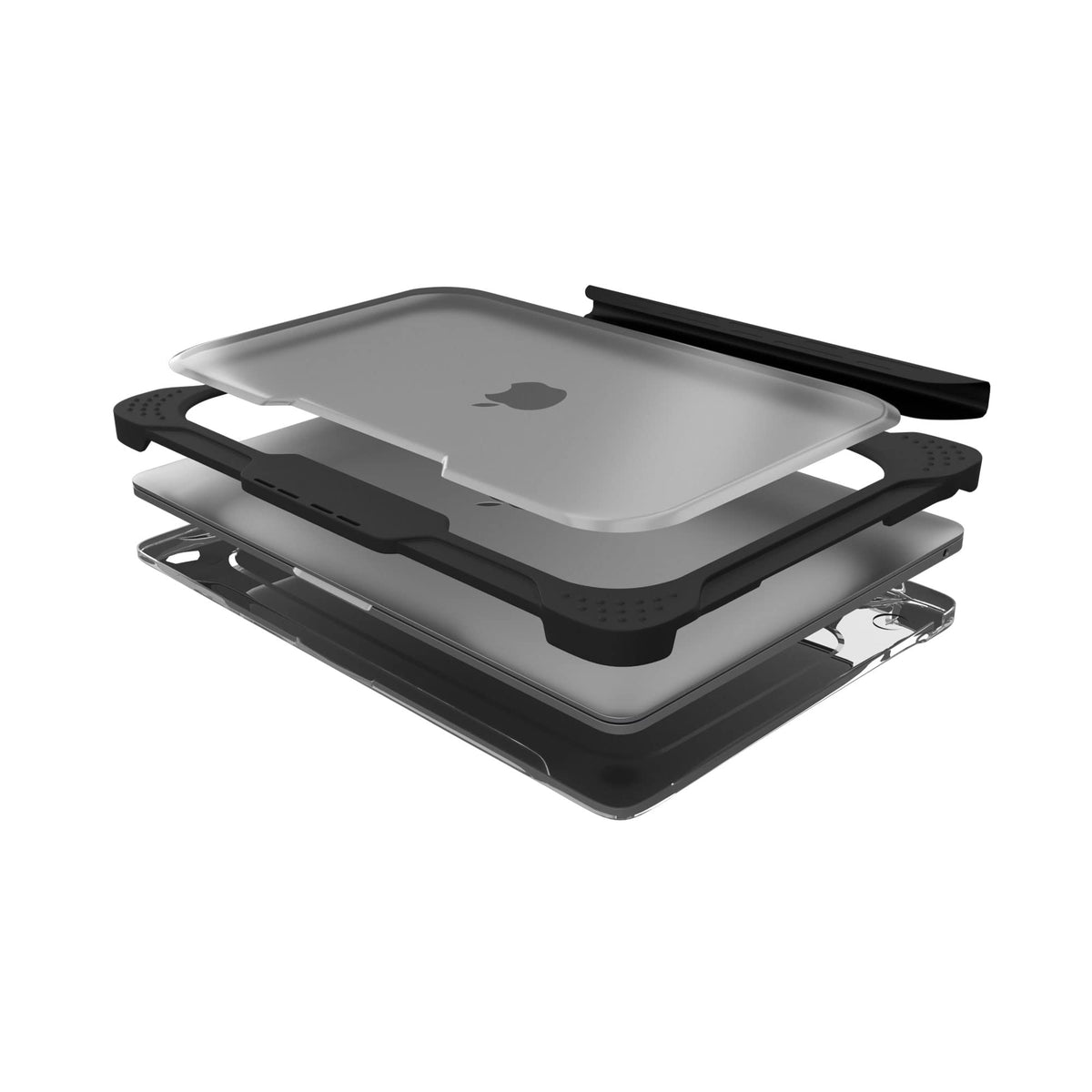 MAXCases Extreme Shell-L MacBook Air 13" Case 2018, 2019, 2020 Retina Display with Touch ID - Rugged Heavy Duty Protection