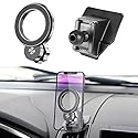 JIEZMO Car Magnetic Phone Mount for Ford Edge 2015 2016 2017 2018 2019 2020 2021 2022 2023 2024 Auto Interior Accessories Best Cellphone Holder Mobile