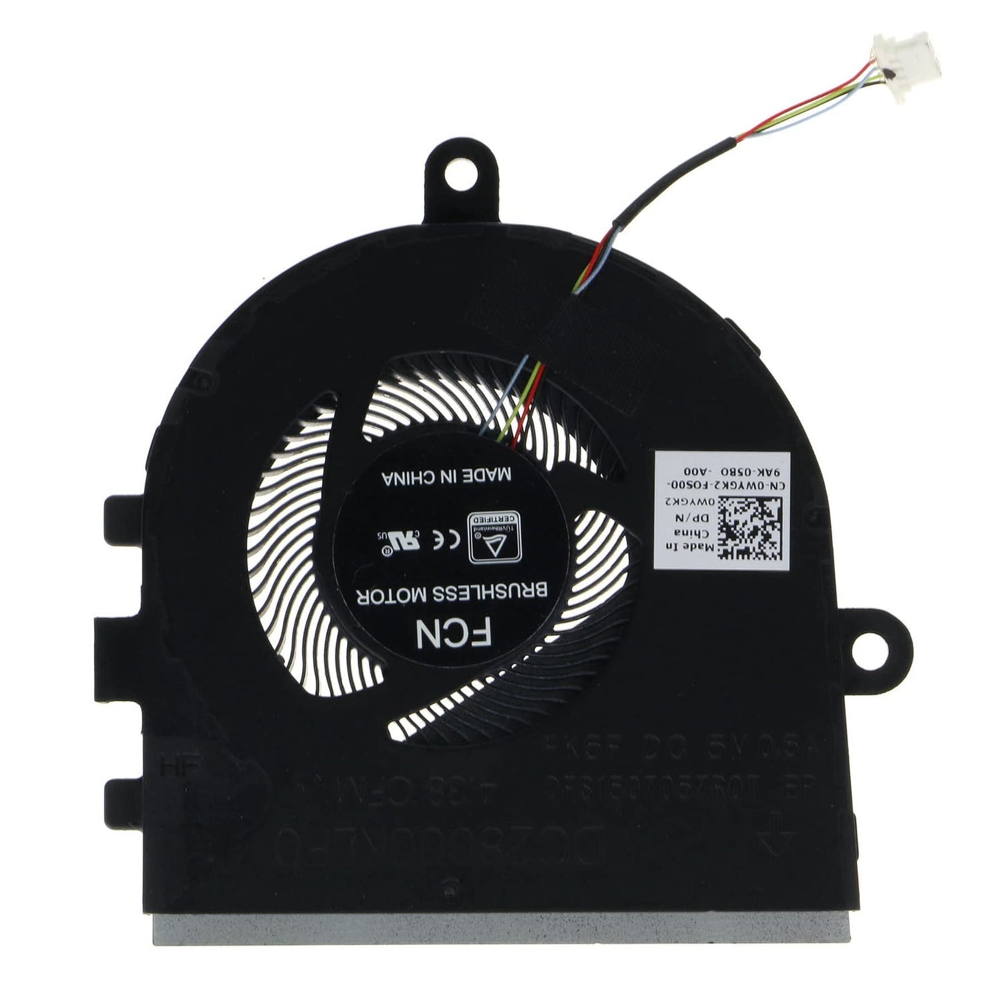 Replacement CPU Cooling Fan for Dell Latitude 3490 E3490 Inspiron 3493 0WYGK2 DC28000KLF0