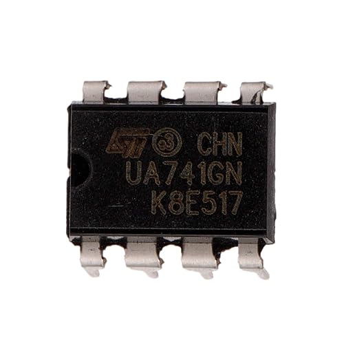 BOJACK UA741General Purpose High Gain Operational Amplifier UA741CN Single Op Amp DIP-8 (Pack of 20)