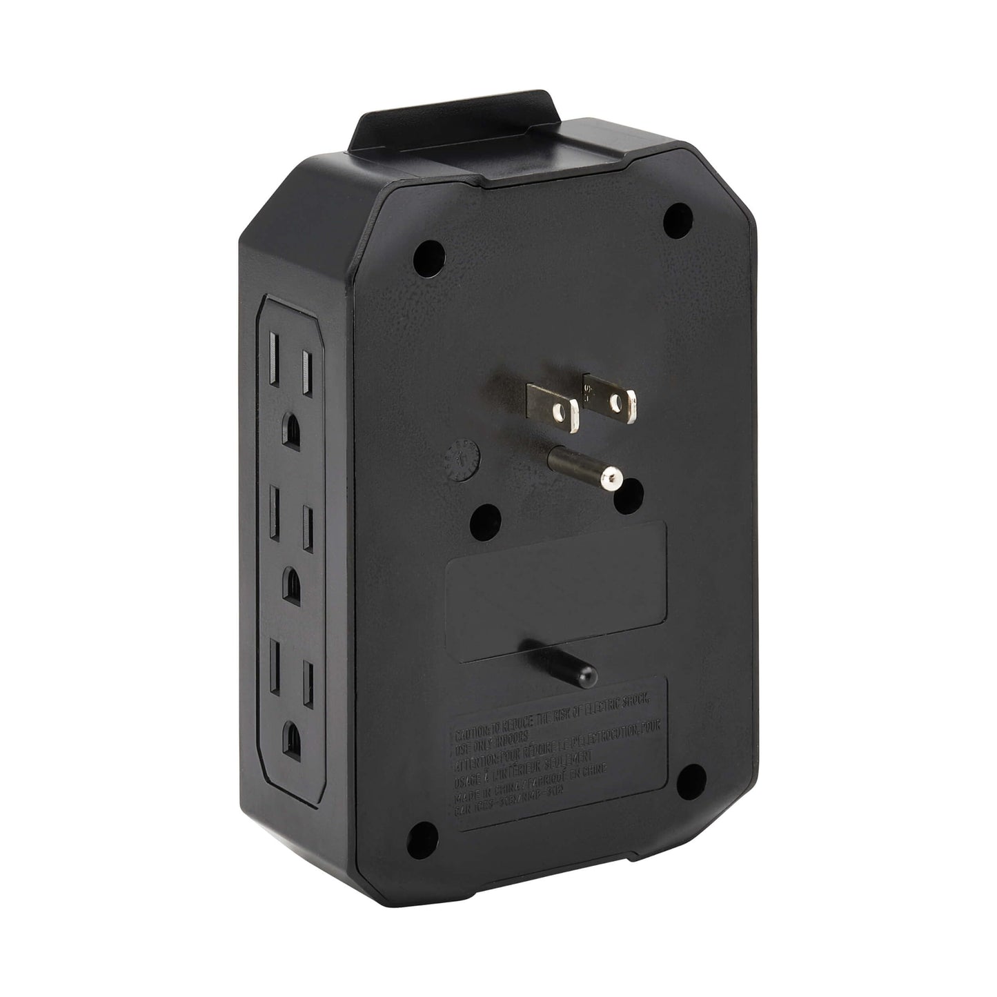 Tripp Lite Surge Protector Power Strip 6-Outlets + 1 USB & 1 USB-C Port, Direct Wall Plug-in, Black, Green LED Light, 490 Joules, EMI/RFI Filtering