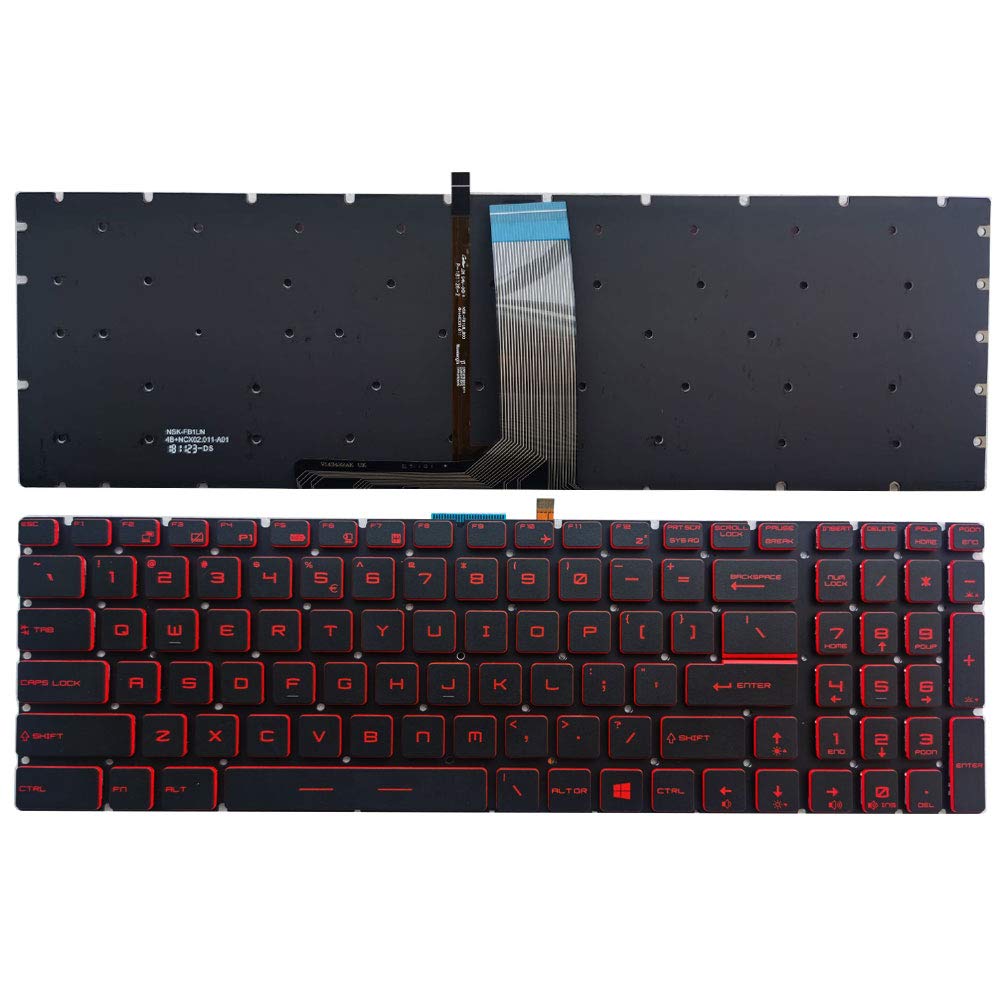 Laptop Replacement Keyboard Fit MSI MS-16J1 MS-16J2 MS-16J1C MS-13J3 MS-16J9 MS-179B MS-16JB US Layout Backlight