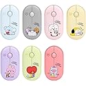 ROYCHE BTS Inspired Characters Multi Pairing Wireless Mouse, Little Buddy Baby Better Together Edition, All in Their Own Cute Style & Colors (SHOOKY)