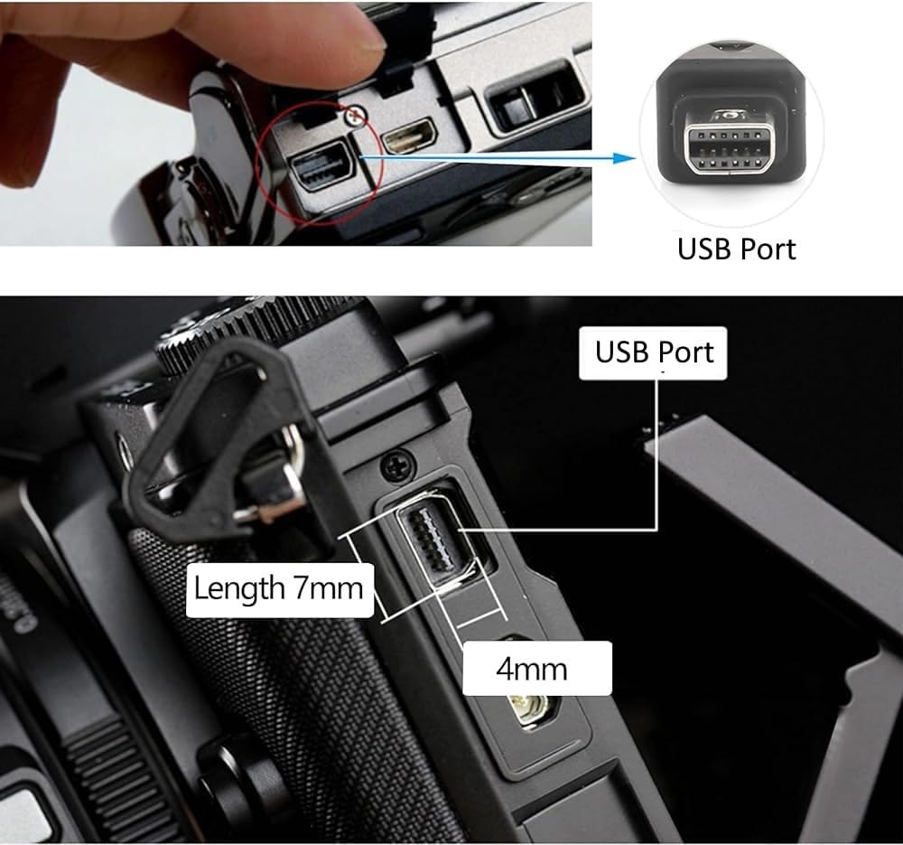 ienza USB Data File Picture Transfer Charger Charging Wire Cord Cable CB-USB5 USB6 USB8 for Olympus Tough TG-830 TG-630 TG-860 TG-870 & Select Stylus