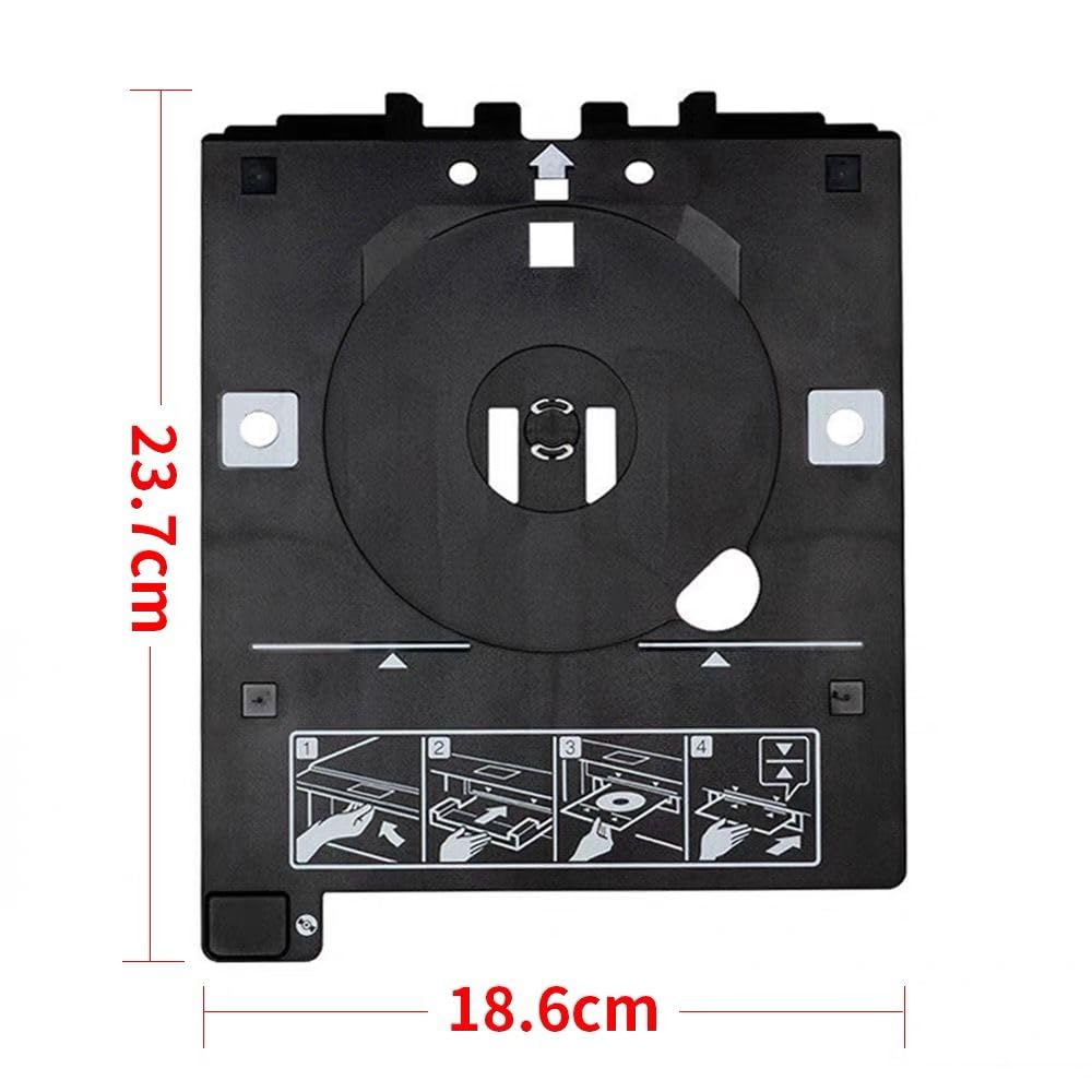 CDR CD DVD Print Tray for EPN XP-6000 XP-6100 XP8500 XP-8600 XP-15000 ET-8500 ET-8550 L8160 L8180 Printer