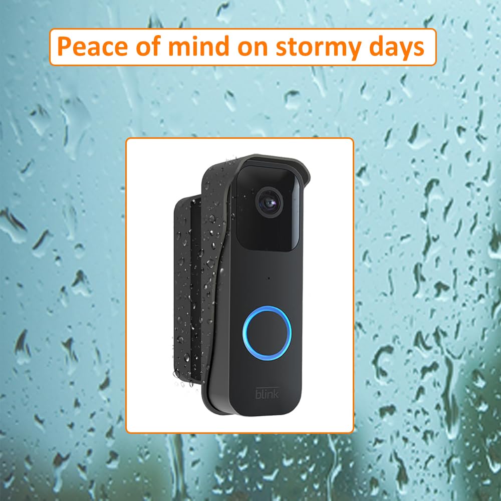 AutoSonic Mount Compatible with Blink Video Doorbell (1st Gen) | Adjustable Design to Improve Viewing Angle | Wall Mounting Bracket Accessory
