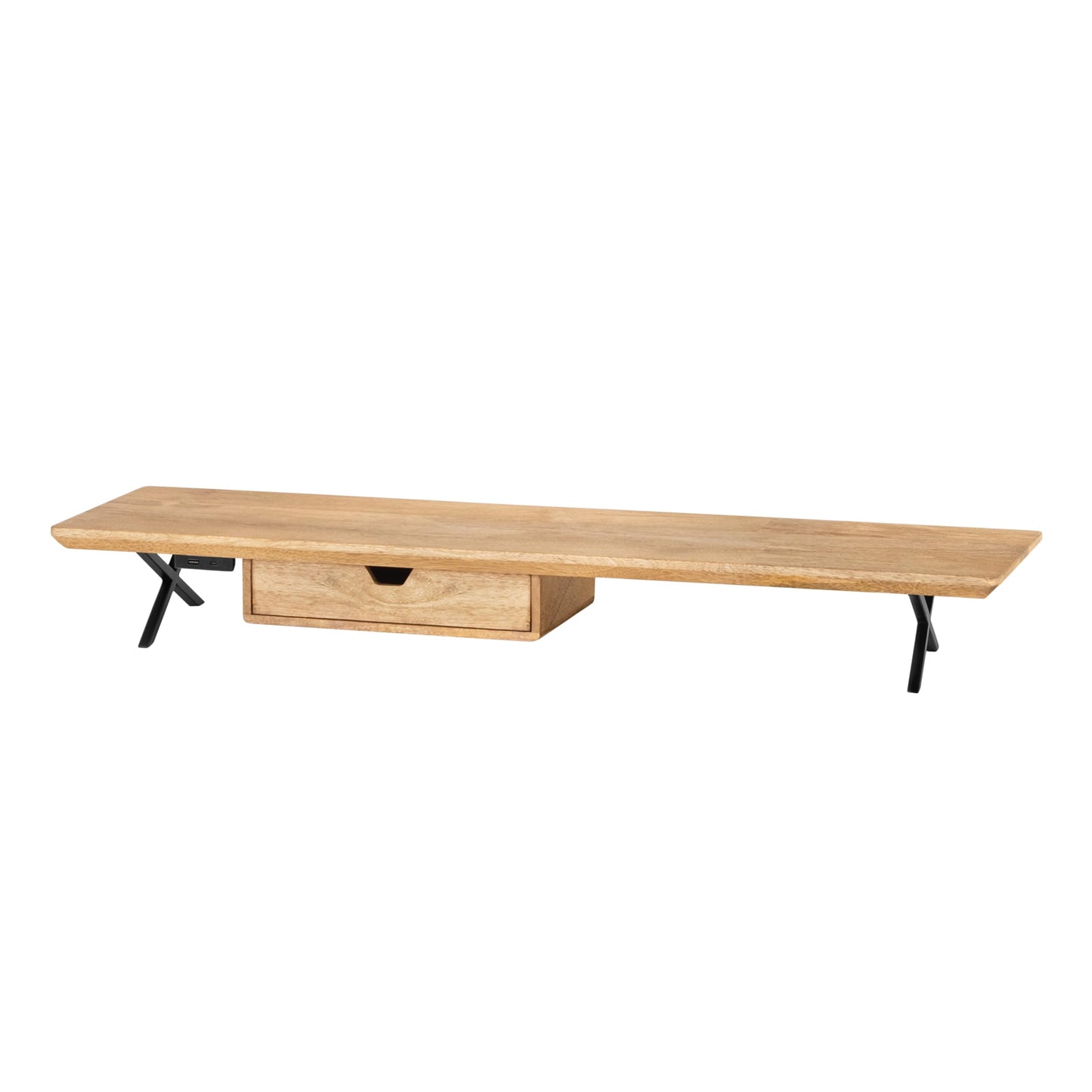 Anji Mountain Monitor Stand - Desktop Organizer & Laptop Riser, Ergonomic Monitor Riser, Space-Saving Monitor Stand for Desk, Durable Construction