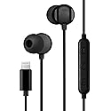 PALOVUE Lightning Headphones Earbuds Earphones with Microphone Controller MFi Certified Noise Isolation Compatible iPhone 14 13 12 11 Pro Max iPhone…