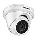 PANOOB POE Outdoor Security Camera 4K 8MP UltraHD Commercial Wired Dome IP Surveillance Camera with Human Vehicle Detection Built-in Microphone IP67