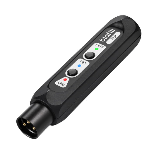 blafili XLR Bluetooth Music Receiver with XLR Output, Portable Wireless Audio Adapter for Speakers, Audio Mixer, Mixing Console, PA DJ System, aptX