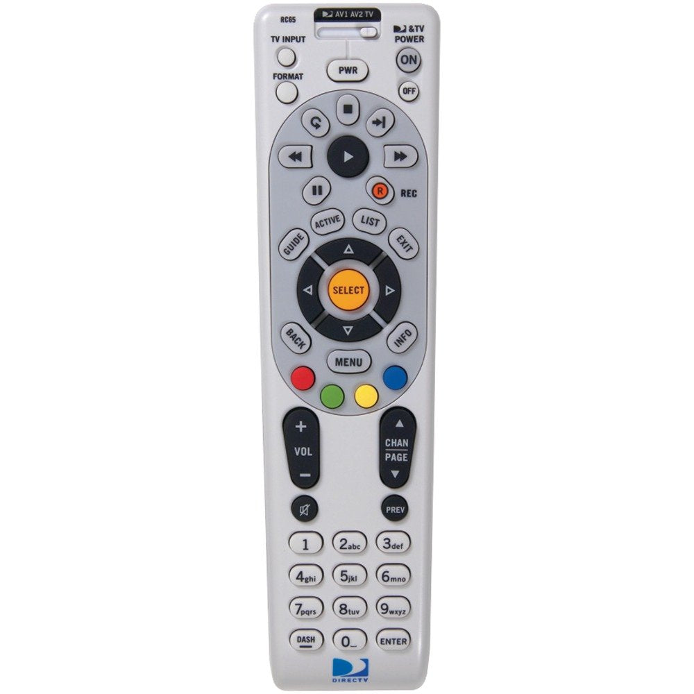 Replacement for DirecTV RC65 Universal IR Remote Control