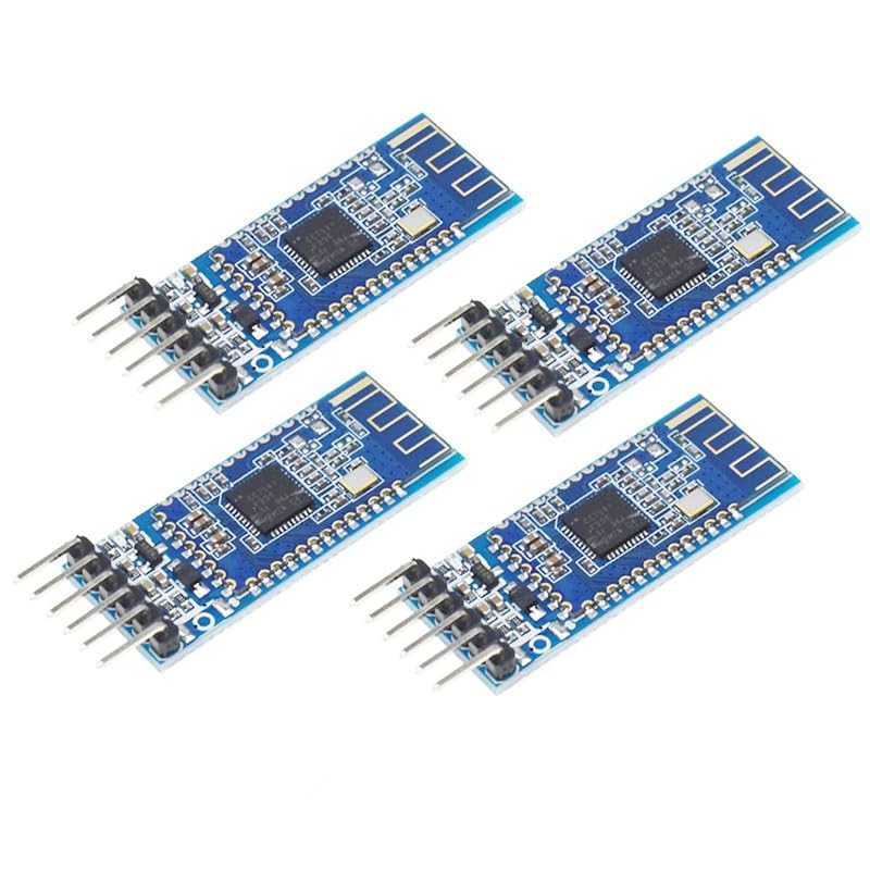 senzooe 4pcs CC2540 CC2541 Serial Module BLE 4.0 Module AT-09 Compatible with HM-10 (AT-09 No Buttons)