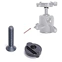 iShoot Arca and Manfrotto Compatible Converter Adapter, for Arca-Swiss Quick Release Panning Clamp to Manfrotto MH490 / 492/494 / 496/498, MH054