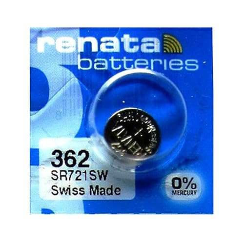 Silver Oxide Button Cell Battery 362