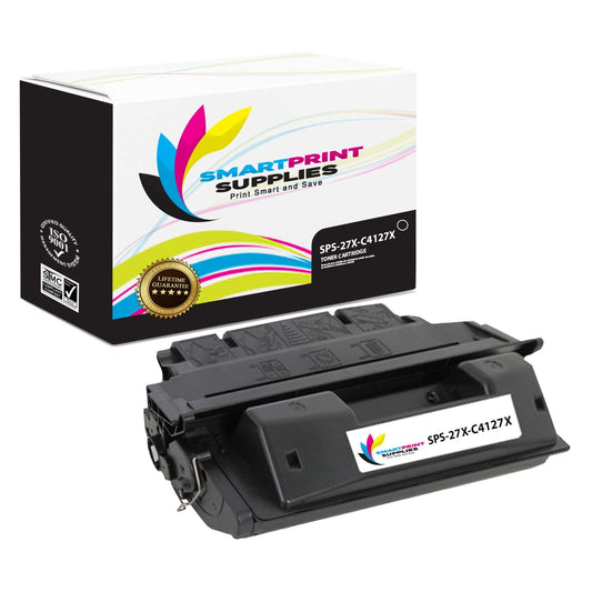 Smart Print Supplies Compatible 27X C4127X Black High Yield Toner Cartridge Replacement for HP Laserjet 4000 4050 Printers (10,000 Pages)