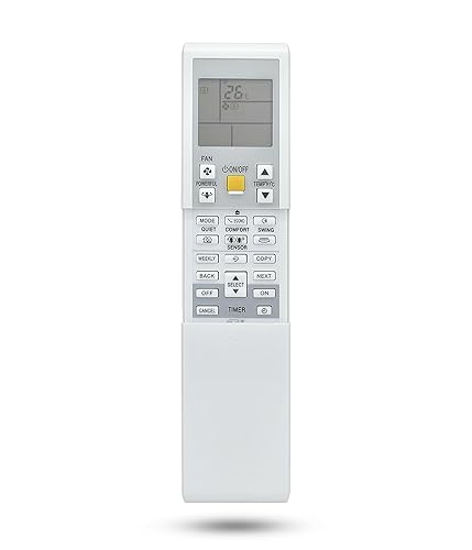 Replacement Remote Control for Daikin AC Air Conditioner FTXS15LVJU FTXS12LVJU FTXL12QMVJU FTXL15QMVJU FTXS09LVJU FTXL09QMVJU ARC452A3 FTXS20J2V1B