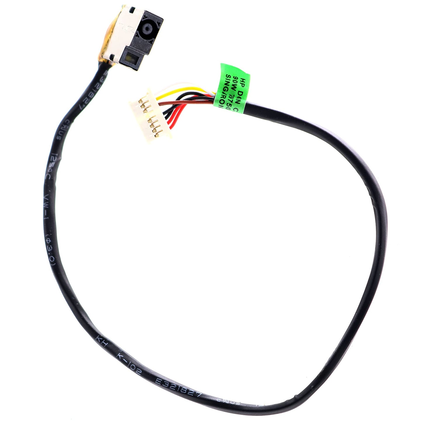 Deal4GO DC Power Jack Cable Charging Port for HP 17-S 17-G 17-Q 17-BS 17-AR 15-CS 15-SD 15-CC 15-CD 15-CW 799750-F23 799750-S23 799750-T23