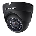 Amcrest Analog Outdoor Security Camera, Dome 2MP 1080P @ 30fps, Quadbrid HD-CVI/TVI/AHD, 98ft Night Vision, IP67 Metal, 129° FOV, Black (Not an IP