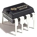 Juried Engineering NE5532P NE5532 Dual Low-Noise High-Speed Audio Operational Amplifier Op Amp Breadboard-Friendly IC DIP-8 (1 Piece)