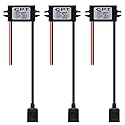 AITRIP 3Pack 12V DC to 5V 3A USB Female Converter Adapter Buck Module Regulator Car Power Converter