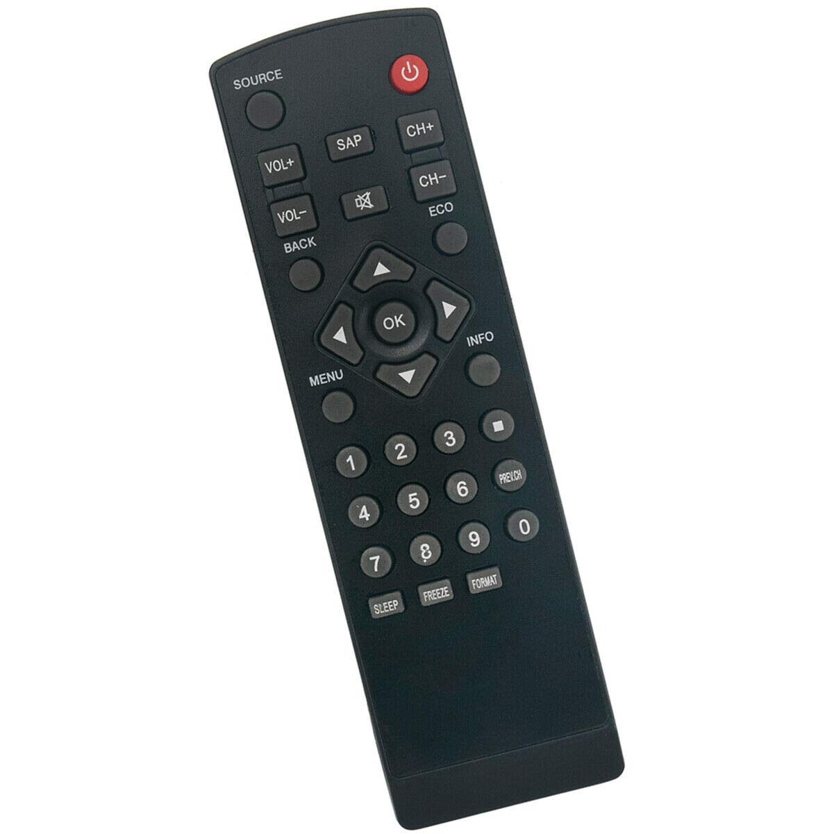 XVEFAT New NH000UD Remote Control fit for Emerson TV LC320EM1 LC401EM3F LC370EM2 LC401EM2 LC320EM2