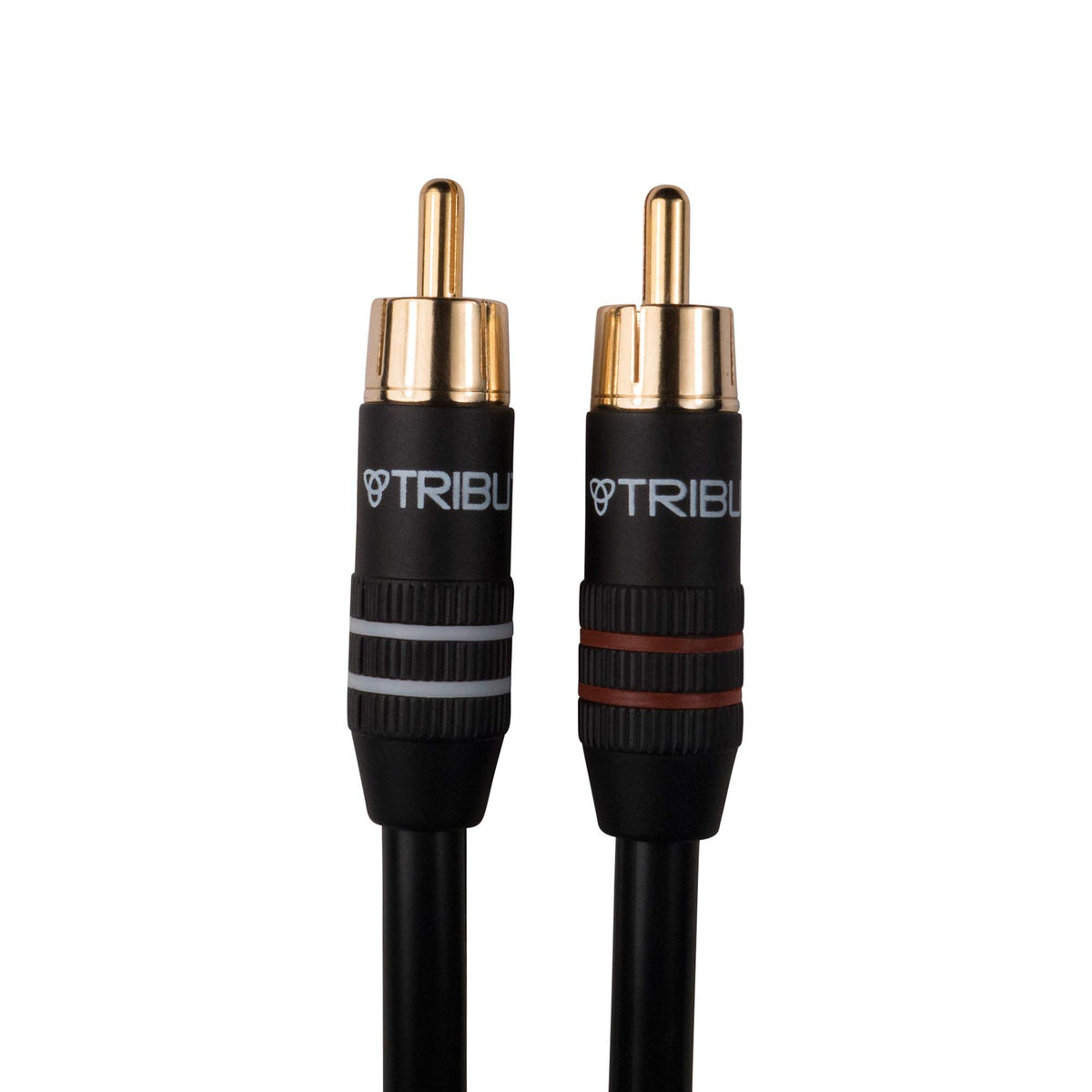 Tributaries Series 2a Single-Ended RCA Audio Cable - Pair - Hand Assembled in USA. (3M)