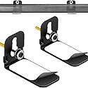 Universal Soundbar Wall Mount Bracket Kit, Heavy Duty Metal, 20-30 Lbs Capacity, Low Profile, Fits Most Sound Bars Under 5.12" Compatible