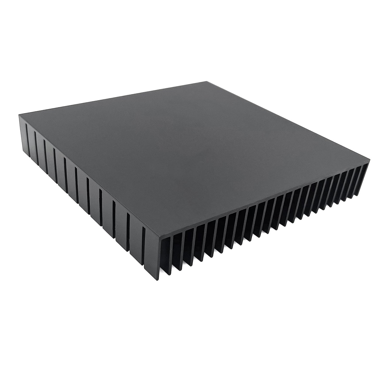 120mm Large Aluminum Heatsink 120x120x20mm / 4.72x4.72x0.79Inch/ Heat Sink Square Cooler for WiFi Router Cooling Base and Power Supply IC Graphics
