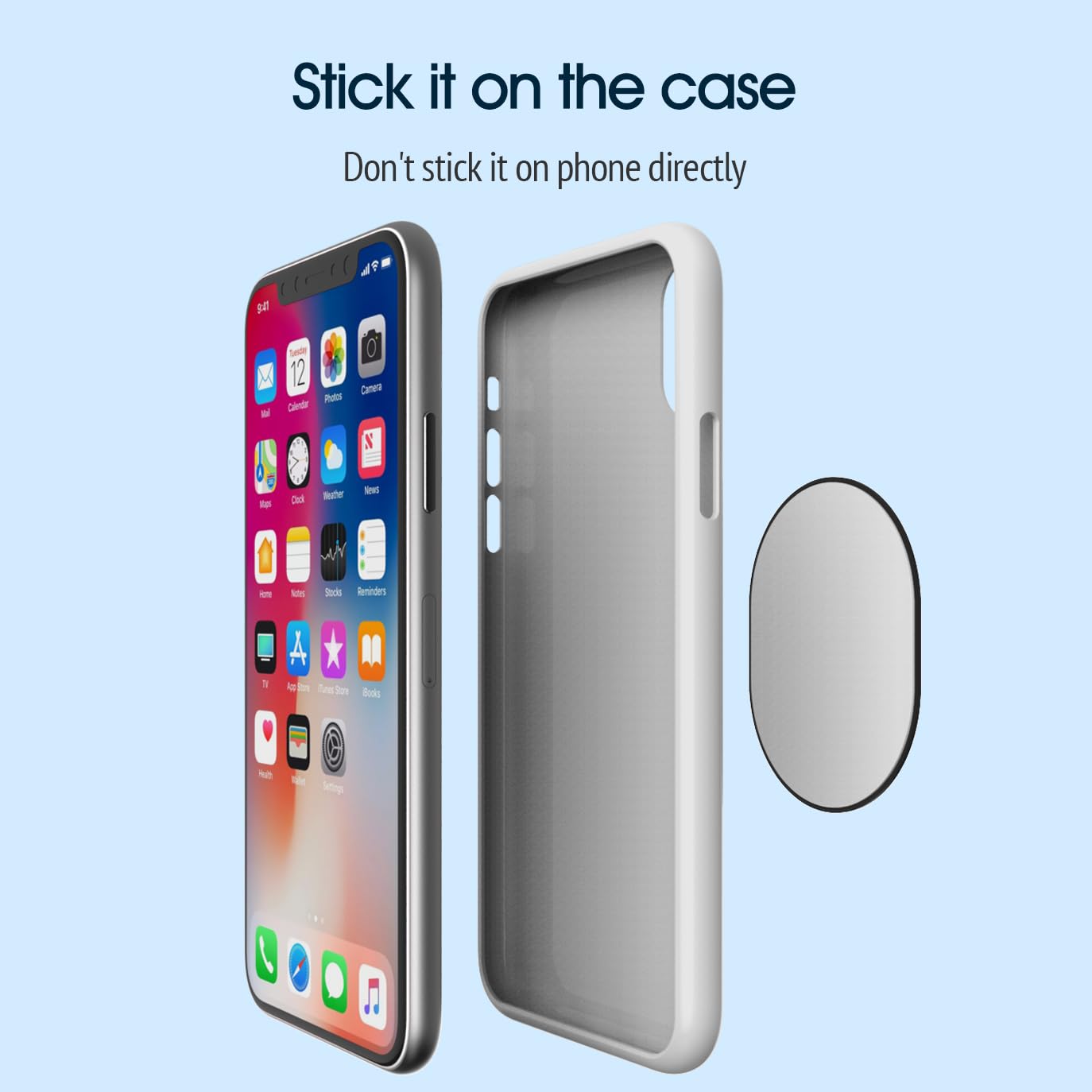 Sincetop Nylon Phone Adhesive Paste Adapter - Quick Install, Secure Connection, Durable Design - Compatible with C-Series?1st or 2nd Generation? All