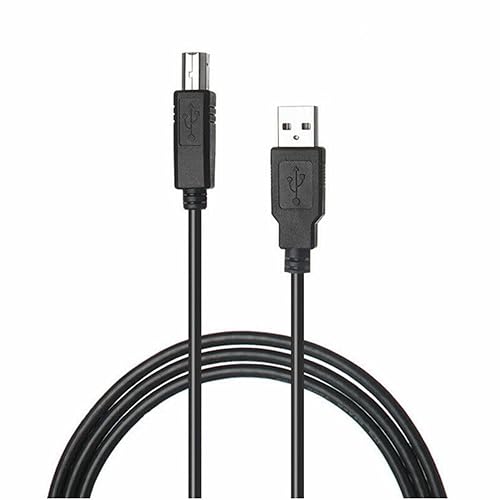 SLLEA USB PC Cable Cord for Autel MaxiSYS Diagnostic Scanner MS906 MS908 MaxiSYS Pro MS908P MaxiDAS DS708 USB 2.0 Male A to Male B Data Sync Cord Lead