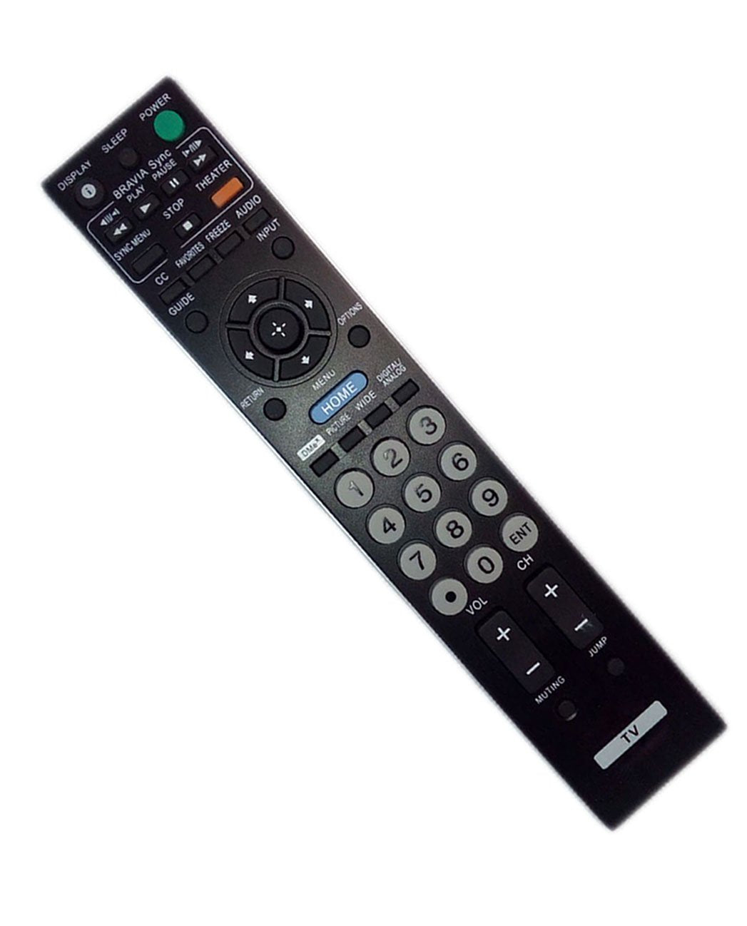 Replaced Remote Control Compatible for Sony KDL-40VE5 KDL-46BX420 KDL-26FA400 KDL-55BX520 KLV-40S510A KDL-40SL140 KDL40V5100 KDL40BX420 RMYD026