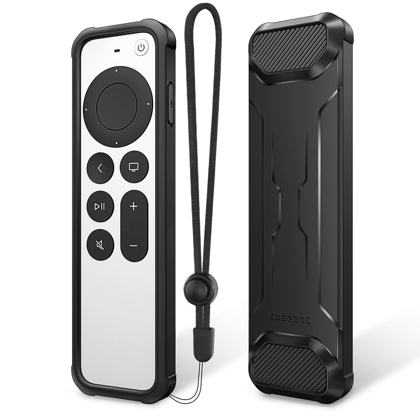 Fintie Protective Case for Apple TV Siri Remote 2021 2022 - Soft TPU Lightweight Anti Slip Shockproof Cover for for Apple TV 4K / HD Siri Remote
