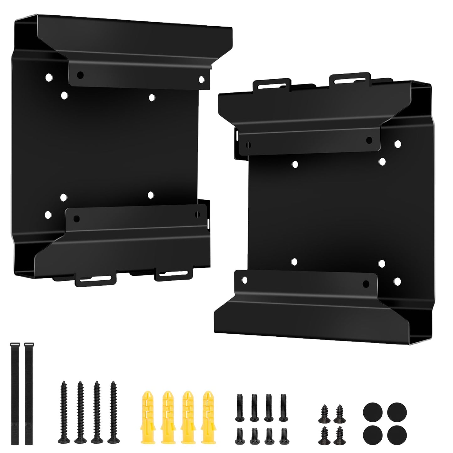 2 Pack Mini PC VESA Mount Compatible with HP Desktop Mini, Wall VESA and Under Desk Mount for HP Pro Mini 260 400,for HP ProDesk 400 405 600,for HP