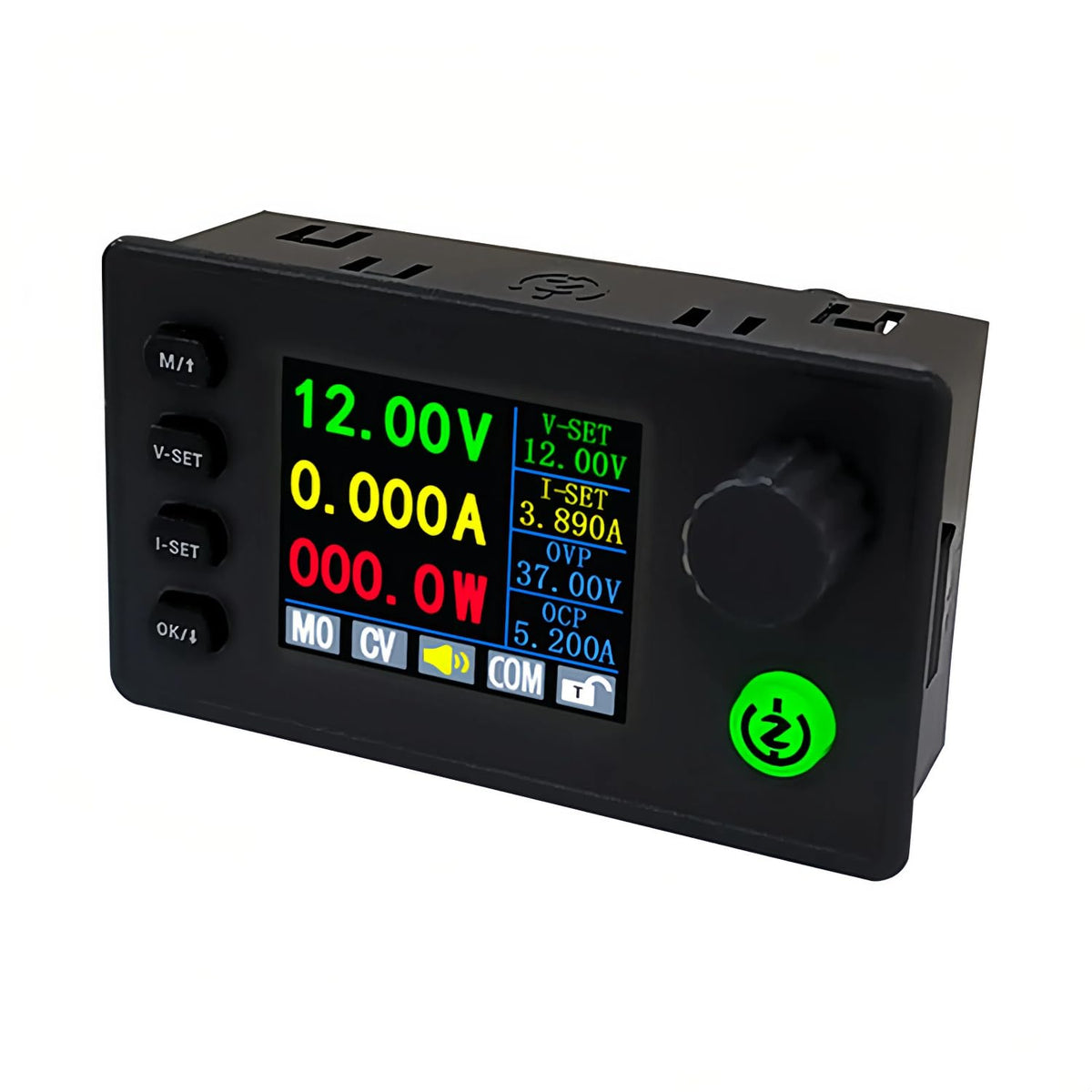 TKXEC Color Display Adjustable 90W DC DC Buck Boost Power Converter CC CV 0.5-36V 5V 6V 12V 24V Power Module Regulated Laboratory Power Supply