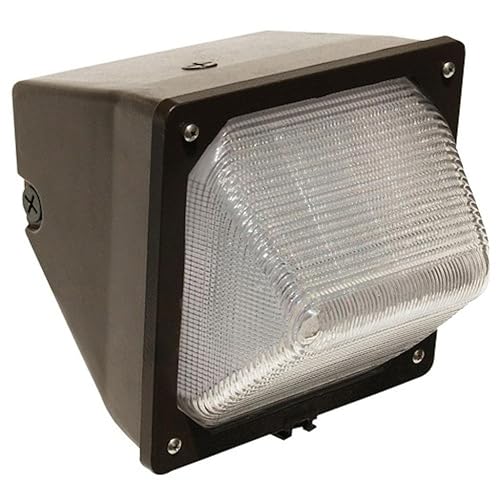 Morris 71435 30W 5000K LED Classic Small Wall Pack, 2507 lm, 120-277V, Bronze