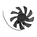 inRobert 85mm 2Pin Video Card Cooling Fan Replacement for Zotac GTX Gaming GTX 1650 Graphics Card