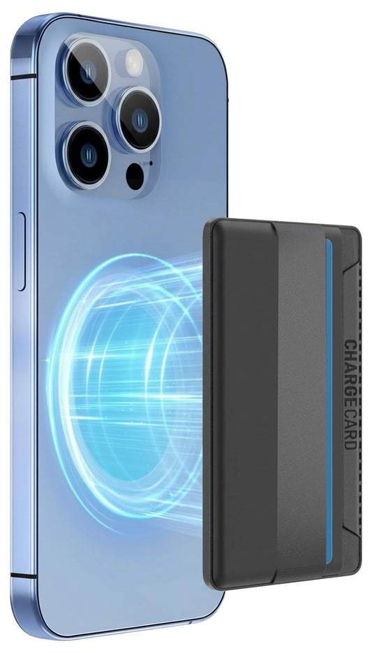 AquaVault Magnetic Wallet: iPhone Magsafe Wallet for 7 Cards & Cash - Ultra-Strong Magnet for iPhone 12-16 & Phones with Magnetic Plate - Built-in