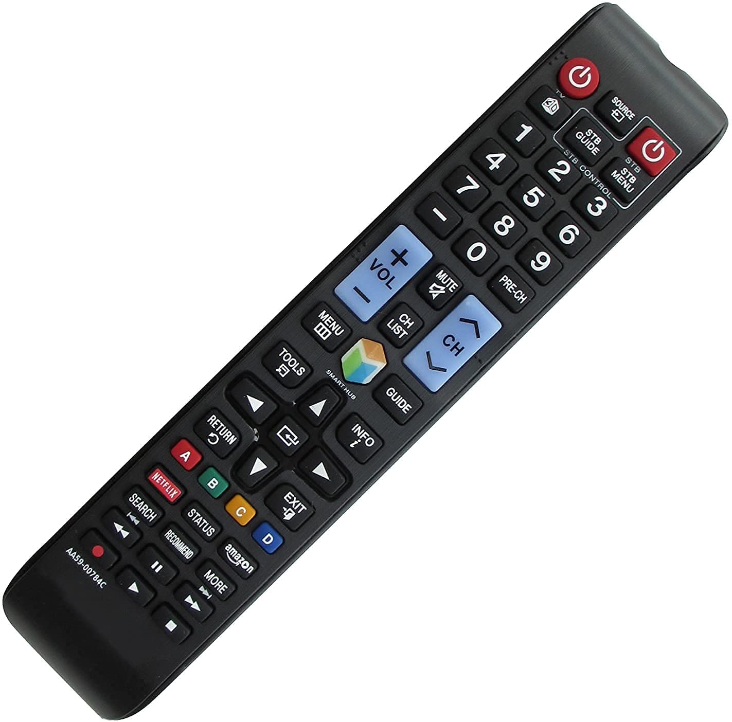 General Replacement Remote Control Fit for UN50JU7100FXZA UN55JU7100FXZA UN60JU7100FXZA UN60JU710DF UN65JU670DF UN55JU6700F PN60F5350BF UN55HU7250F