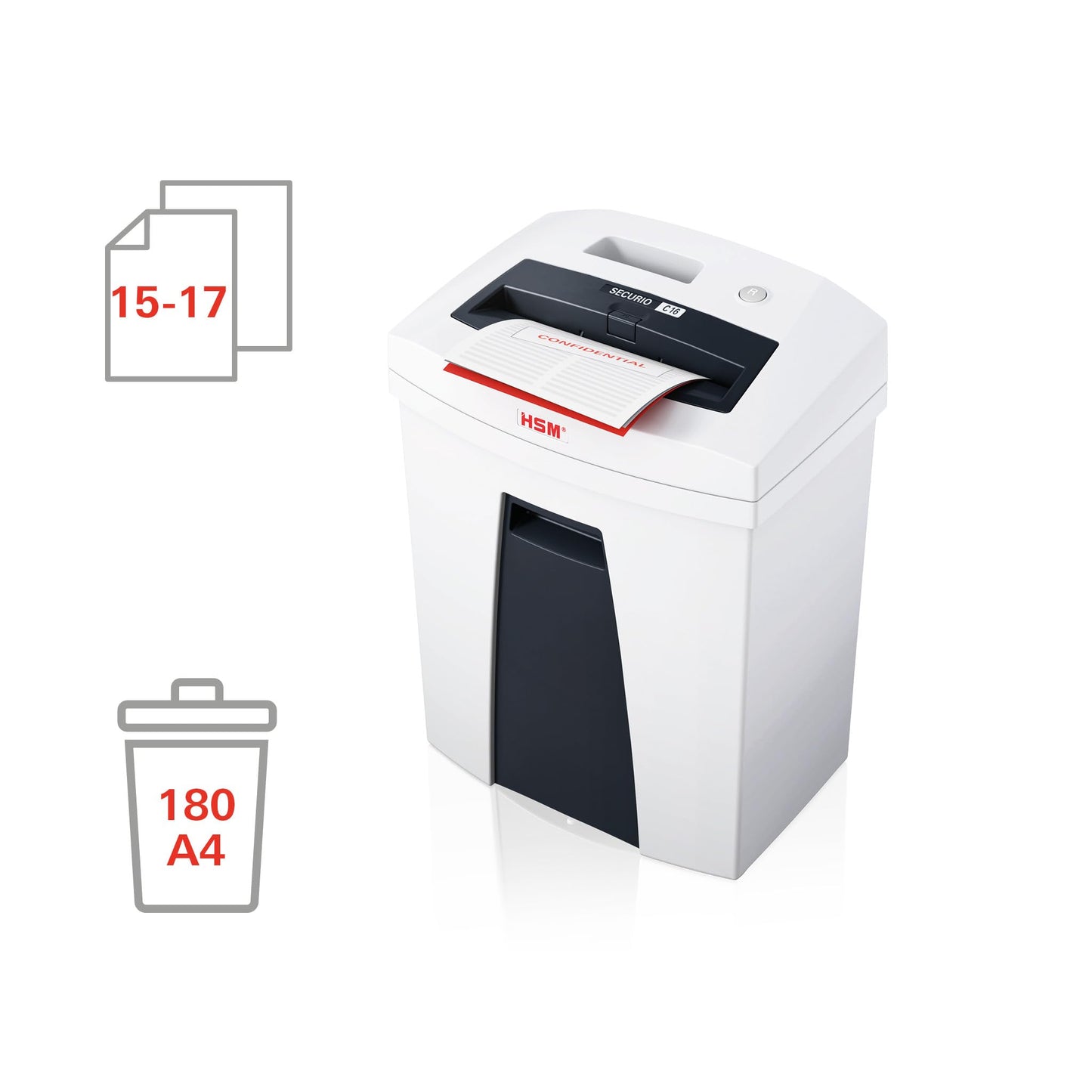 HSM SECURIO C16 Strip-Cut Shredder | HSM1901