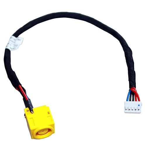 GinTai DC Power Jack Harness Cable Socket Plug Port Replacement for IBM Lenovo Thinkpad SL300 SL400 SL300C SL400C SL500C