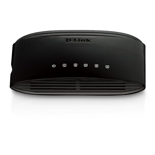 D-Link DES-1005D Ethernet Switch - 5 x RJ-45 - 10Base-T, 10/100Base-TX